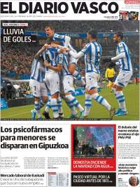 Portada de Diario Vasco (España)