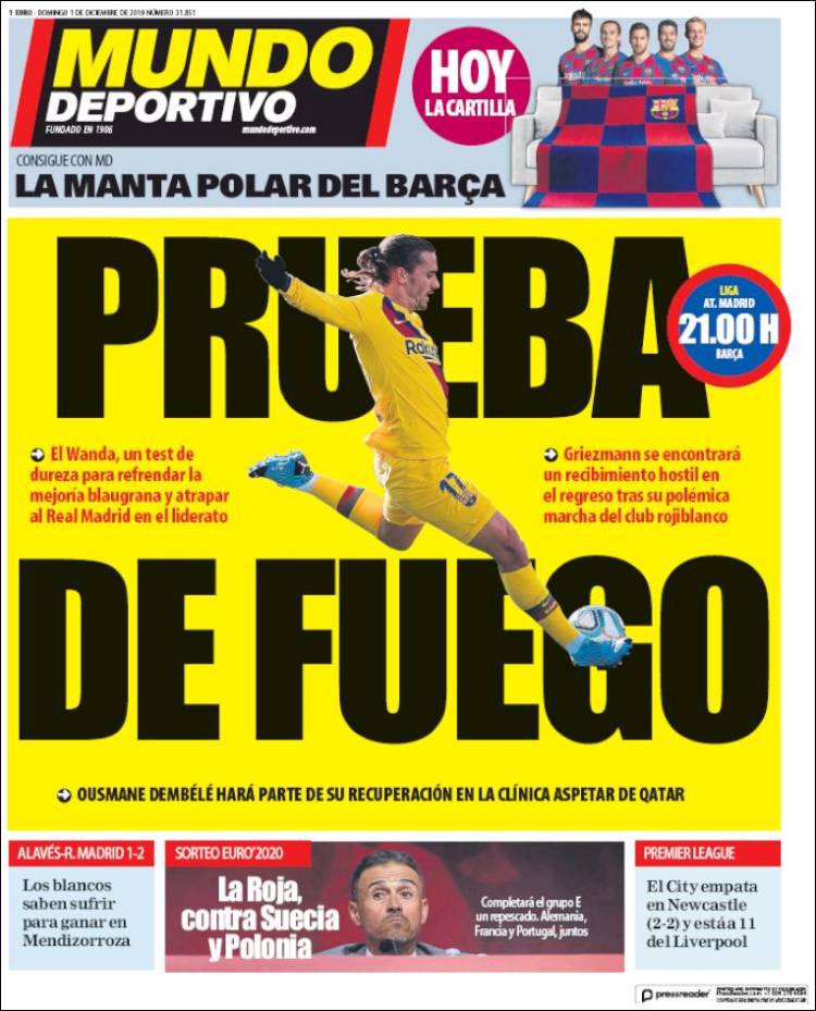 Portada de El Mundo Deportivo (España)