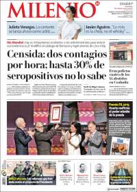 Portada de Milenio (México)