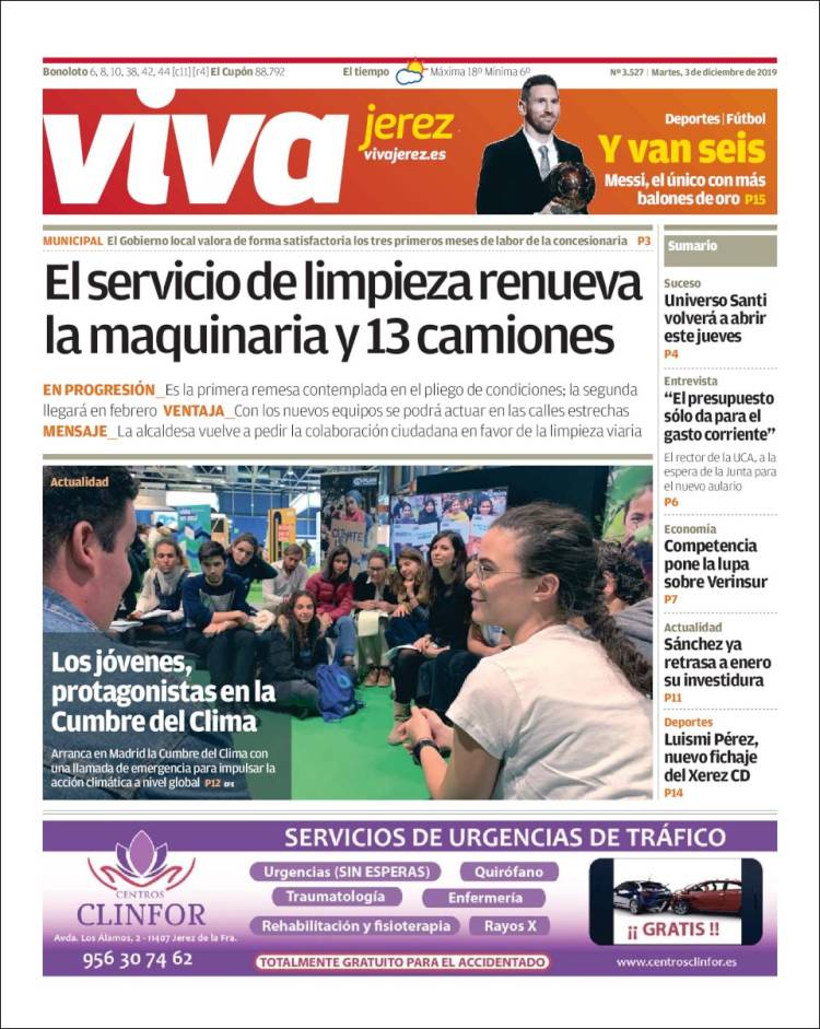 Portada de Información - Jerez (España)