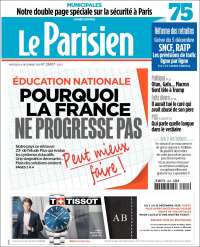 Portada de Le Parisien (Francia)