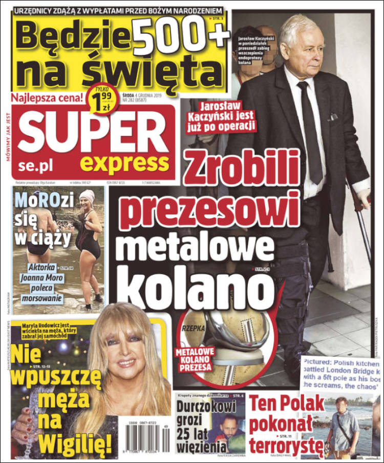 Portada de Super Express (Poland)