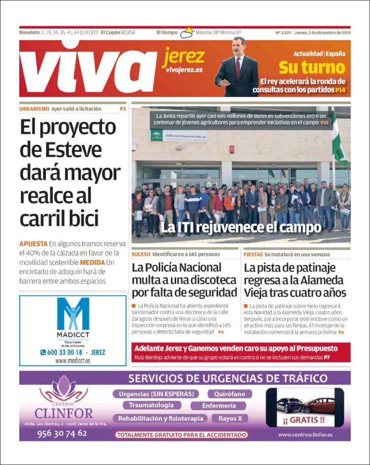 Portada de Información - Jerez (España)