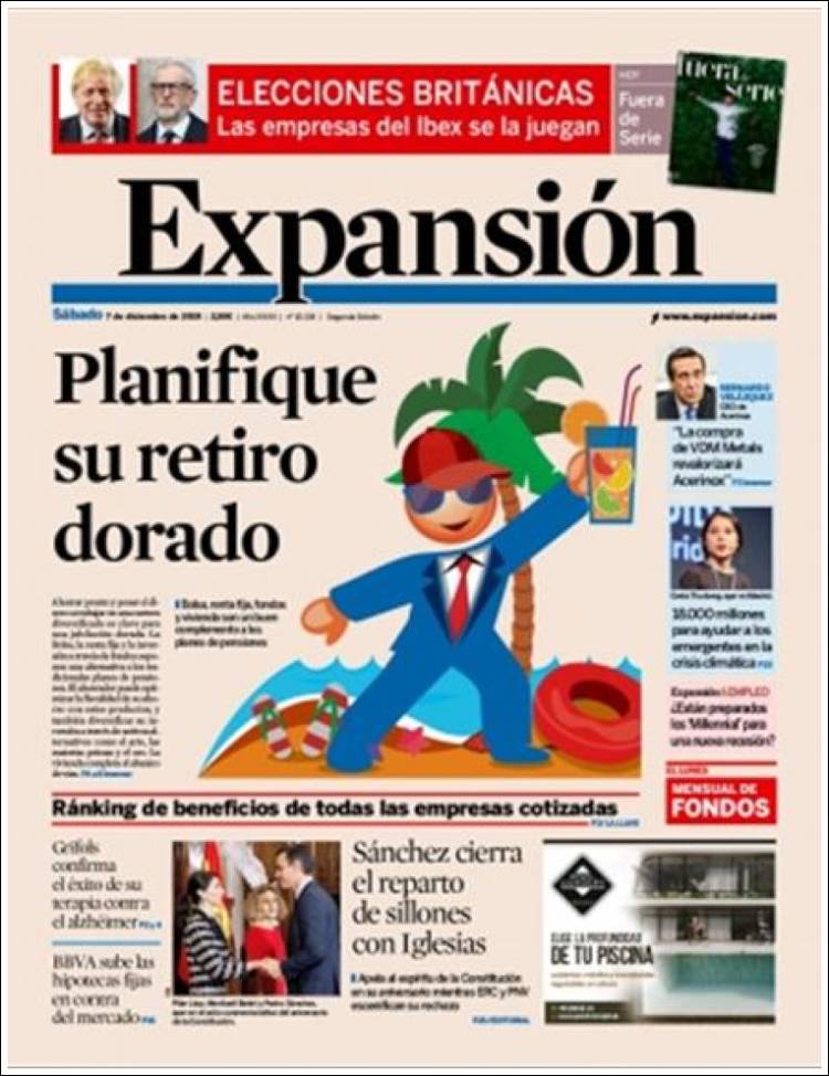 Portada de Expansión (Espa&ntilde;a)