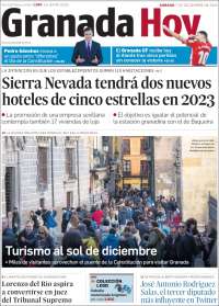 Portada de Granada Hoy (España)