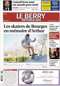 Portada de Berry Republicain (Francia)