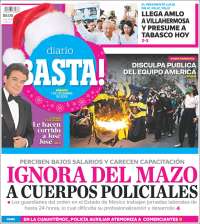 Portada de Diario Basta (M&eacute;xico)