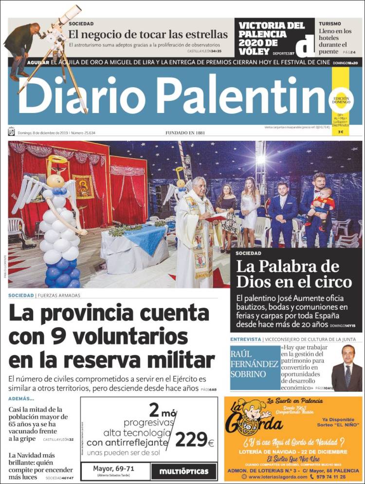 Portada de Diario Palentino (España)