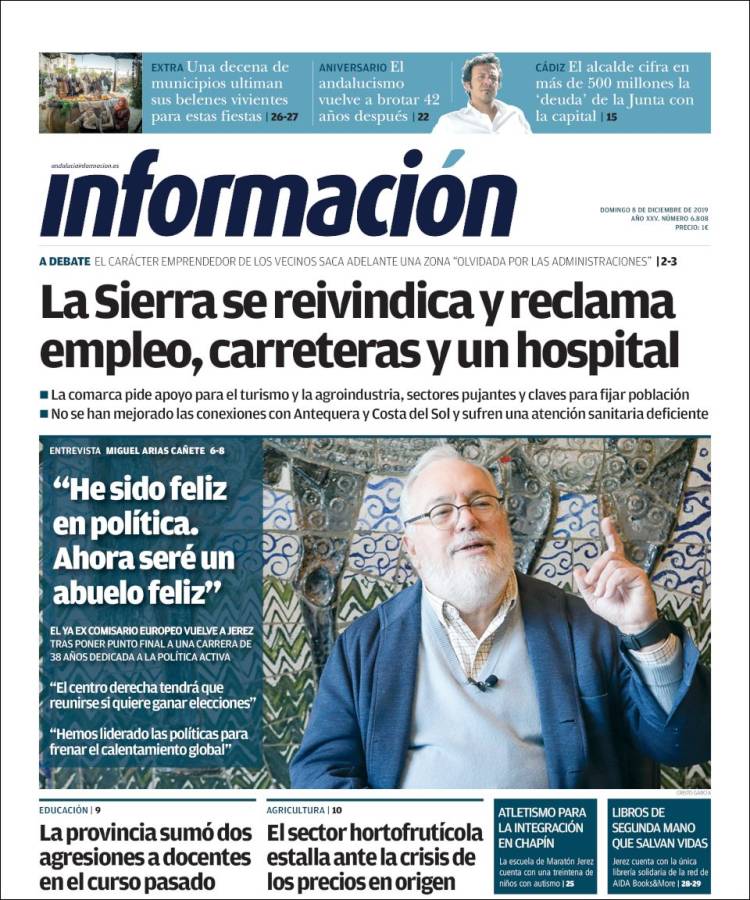 Portada de Información - Cadiz (España)