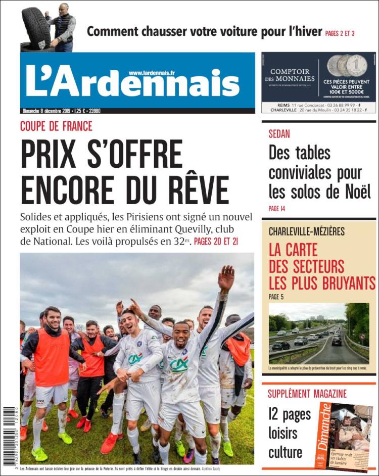 Portada de L'Ardenais (Francia)