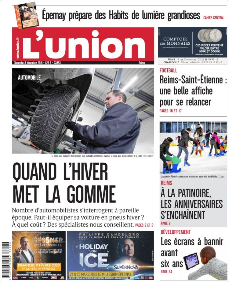 Portada de L'Union (Francia)