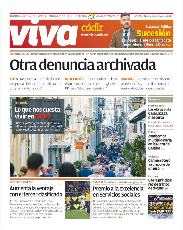 Portada de Viva Cadiz (Espa&ntilde;a)