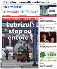 Portada de Progres de Fecamp (Francia)