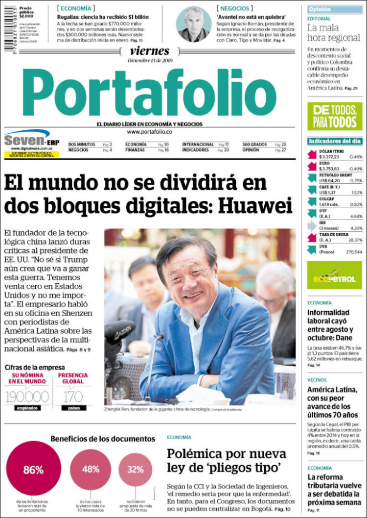 Portada de Portafolio (Colombia)