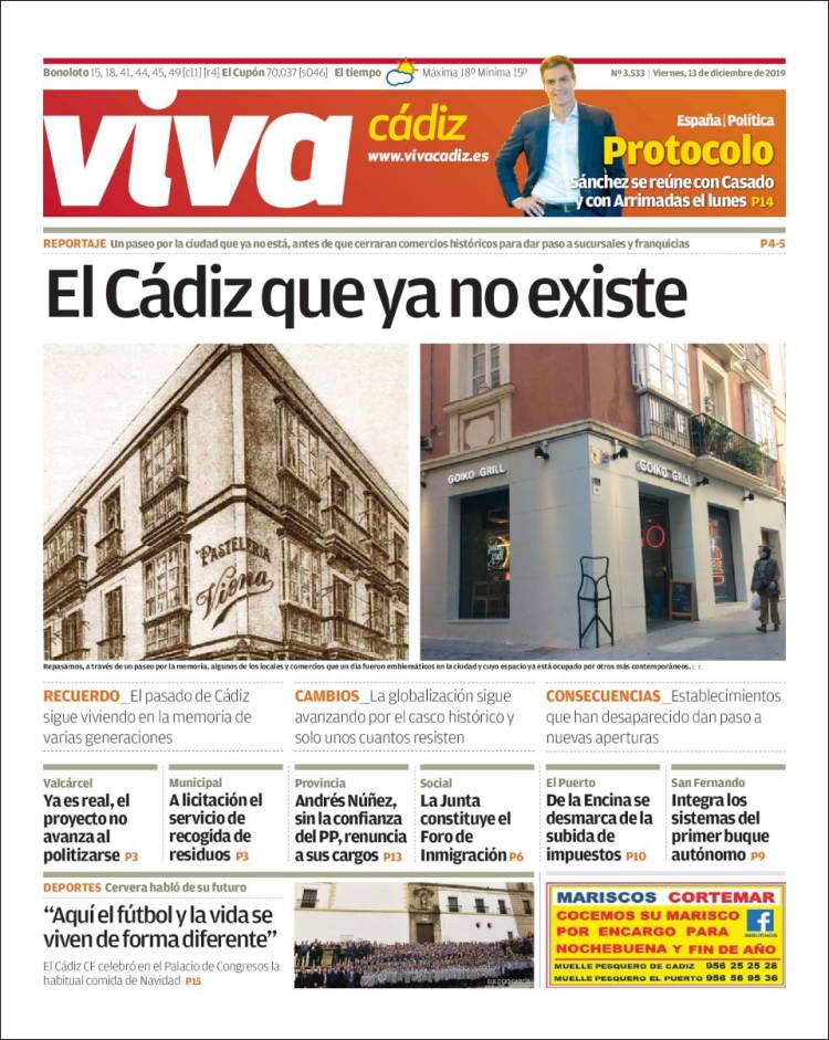 Portada de Información - Cadiz (Espa&ntilde;a)