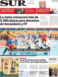 Portada de Diario el Sur (España)