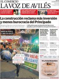 Portada de El Comercio - Avilés (Espa&ntilde;a)