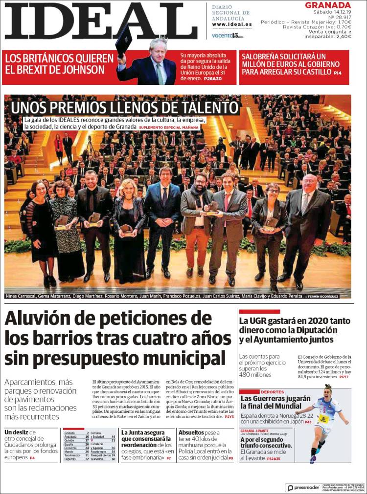 Portada de Ideal (Espa&ntilde;a)
