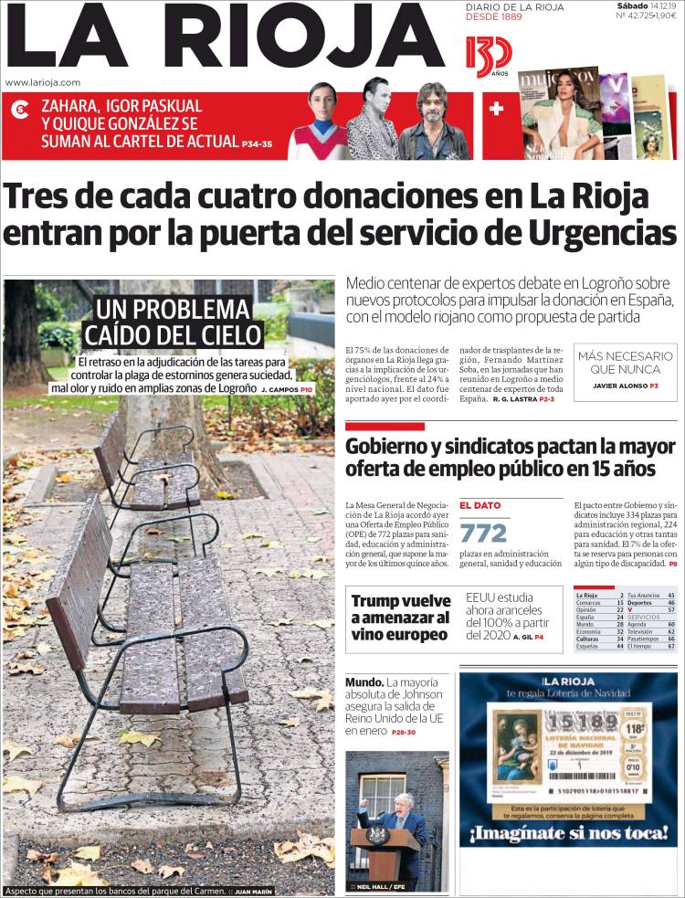 Portada de La Rioja (Espa&ntilde;a)
