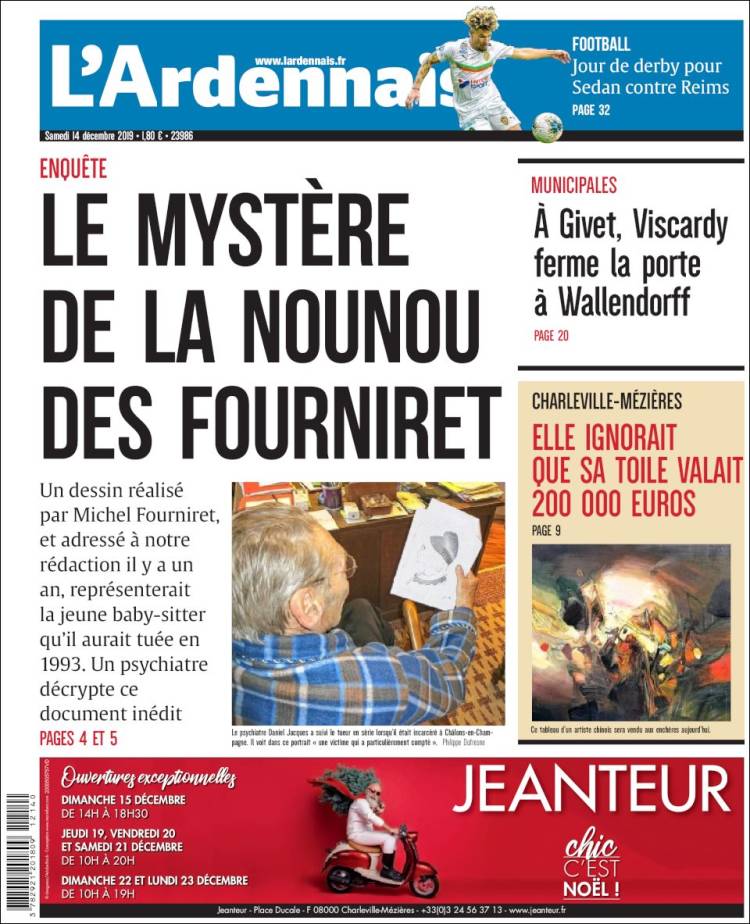Portada de L'Ardenais (Francia)