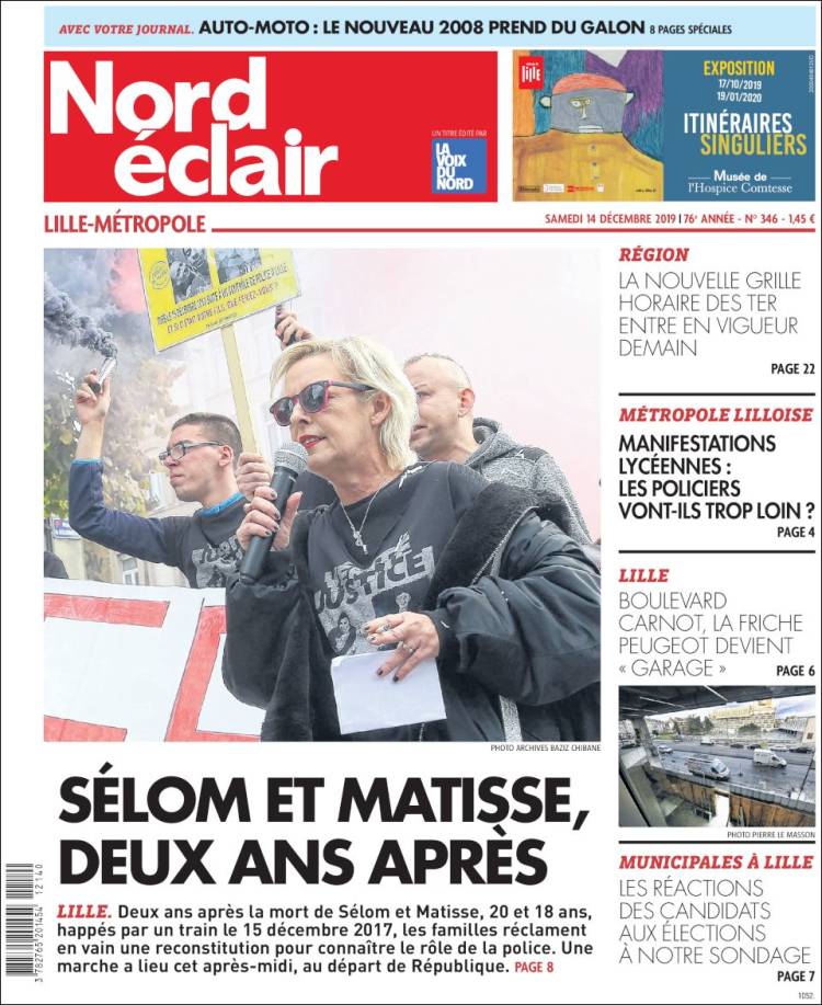 Portada de Nord Éclair (Francia)
