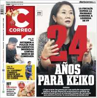 Portada de Diario Correo (Peru)