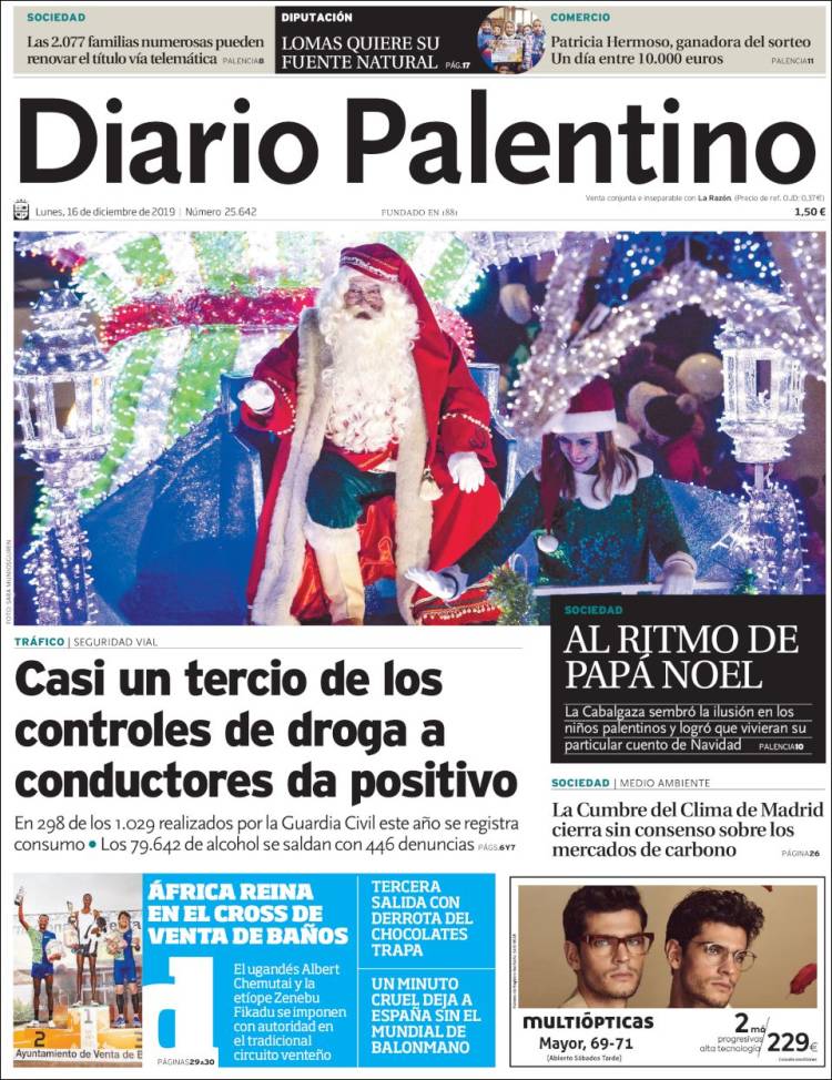 Portada de Diario Palentino (Spain)