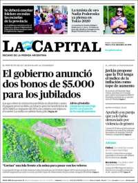 Portada de La Capital - Rosario (Argentina)