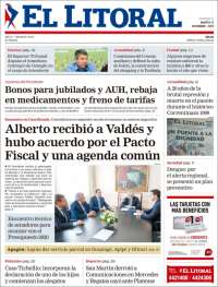 Portada de El Litoral Corrientes (Argentina)