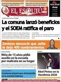 Portada de El Esquiu (Argentina)