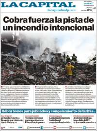 Portada de Diario La Capital - Mar del Plata (Argentina)