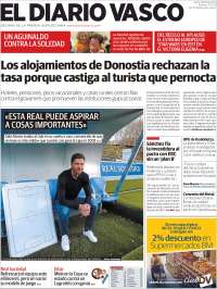 Portada de Diario Vasco (España)