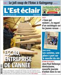Portada de L'Est Eclair (Francia)