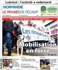 Portada de Progres de Fecamp (Francia)