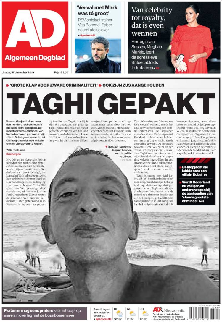 Portada de AD (Pa&iacute;ses Bajos)