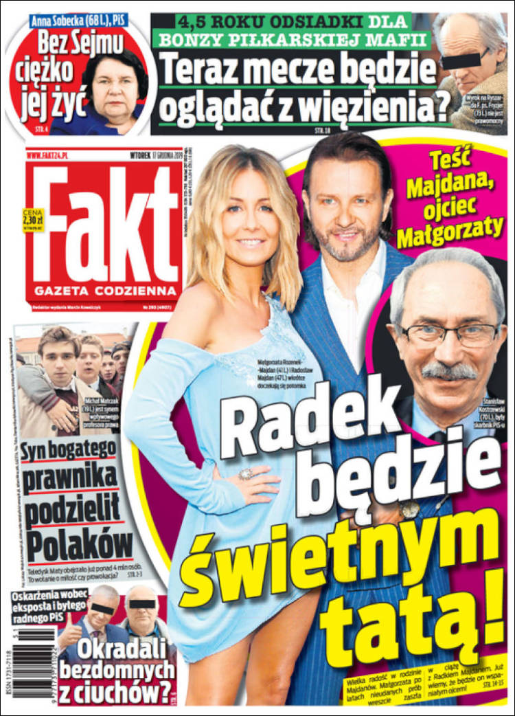 Portada de Fakt (Polonia)