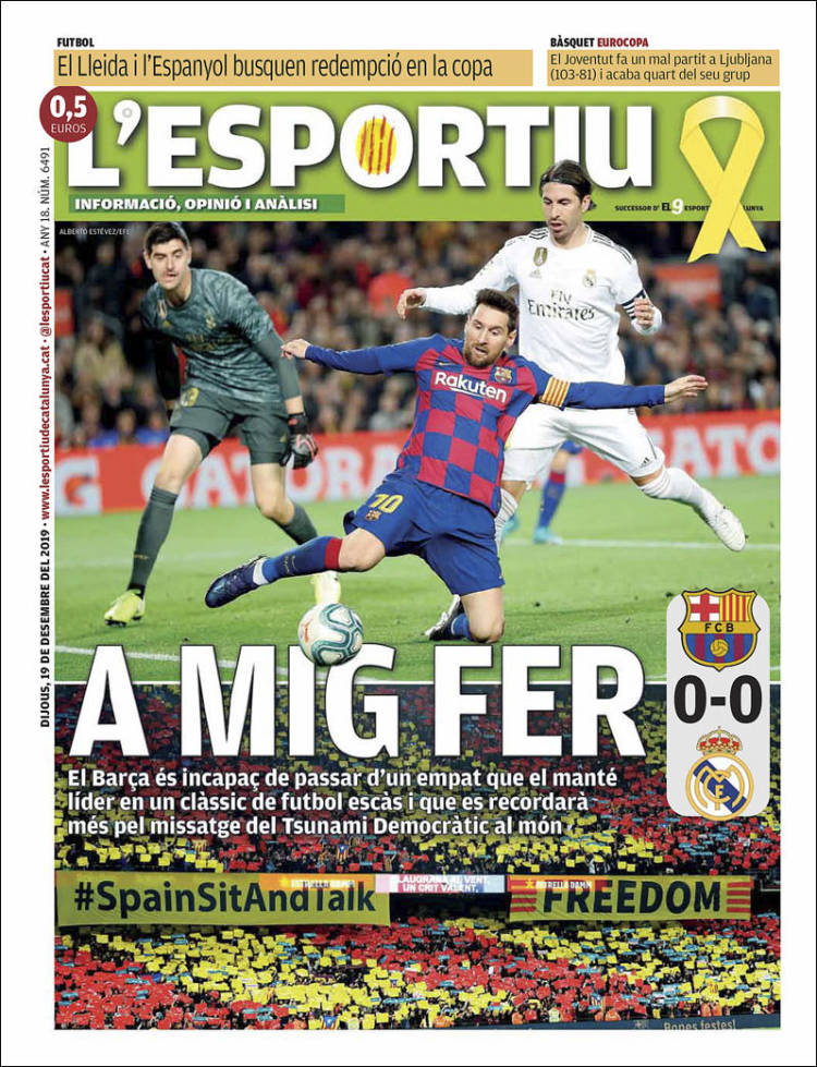 Portada de L'Esportiu (España)
