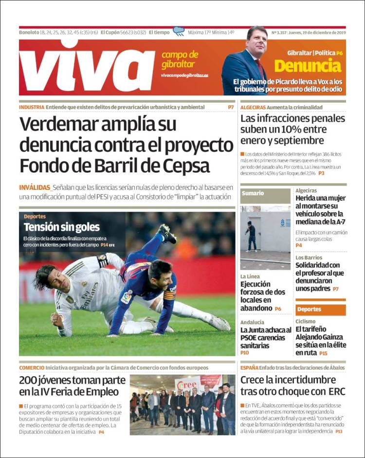 Portada de Viva Campo de Gibraltar (España)
