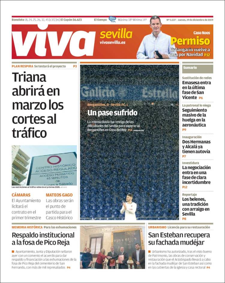 Portada de Viva Sevilla (España)