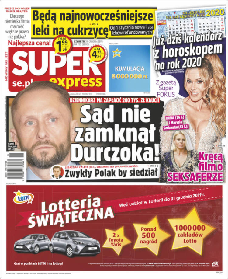 Portada de Super Express (Polonia)
