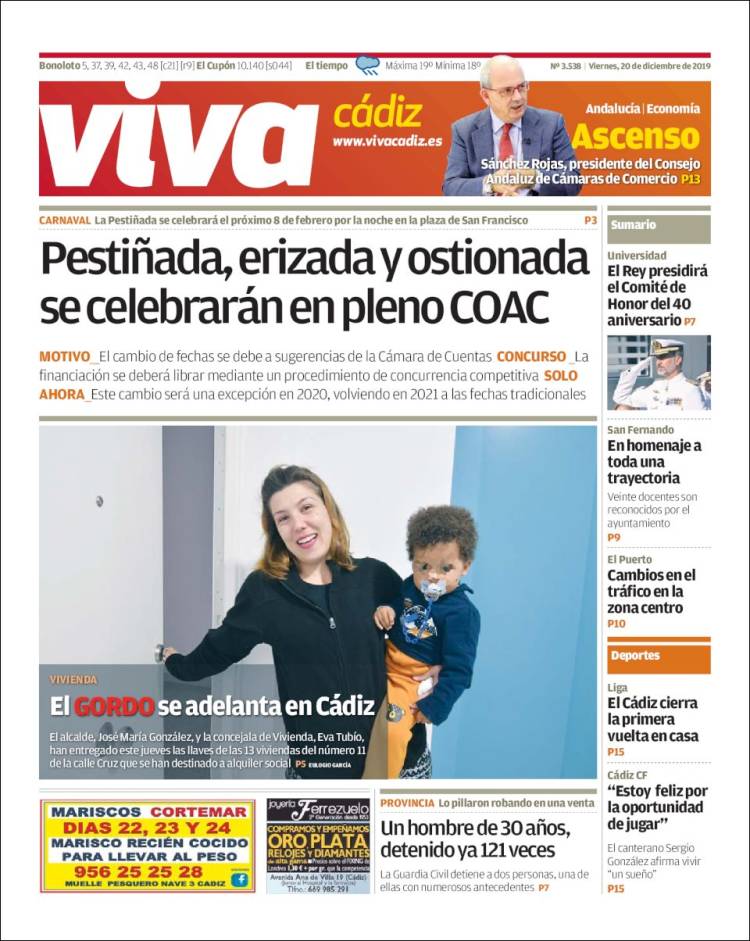 Portada de Información - Cadiz (Espa&ntilde;a)