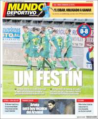Portada de Mundo Deportivo Gipuzkoa (Espa&ntilde;a)
