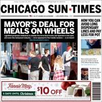 Portada de Chicago Sun-Times (USA)