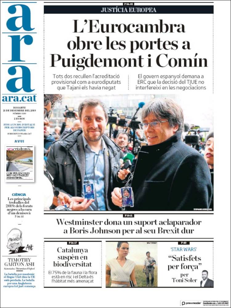 Portada de Ara (Espa&ntilde;a)