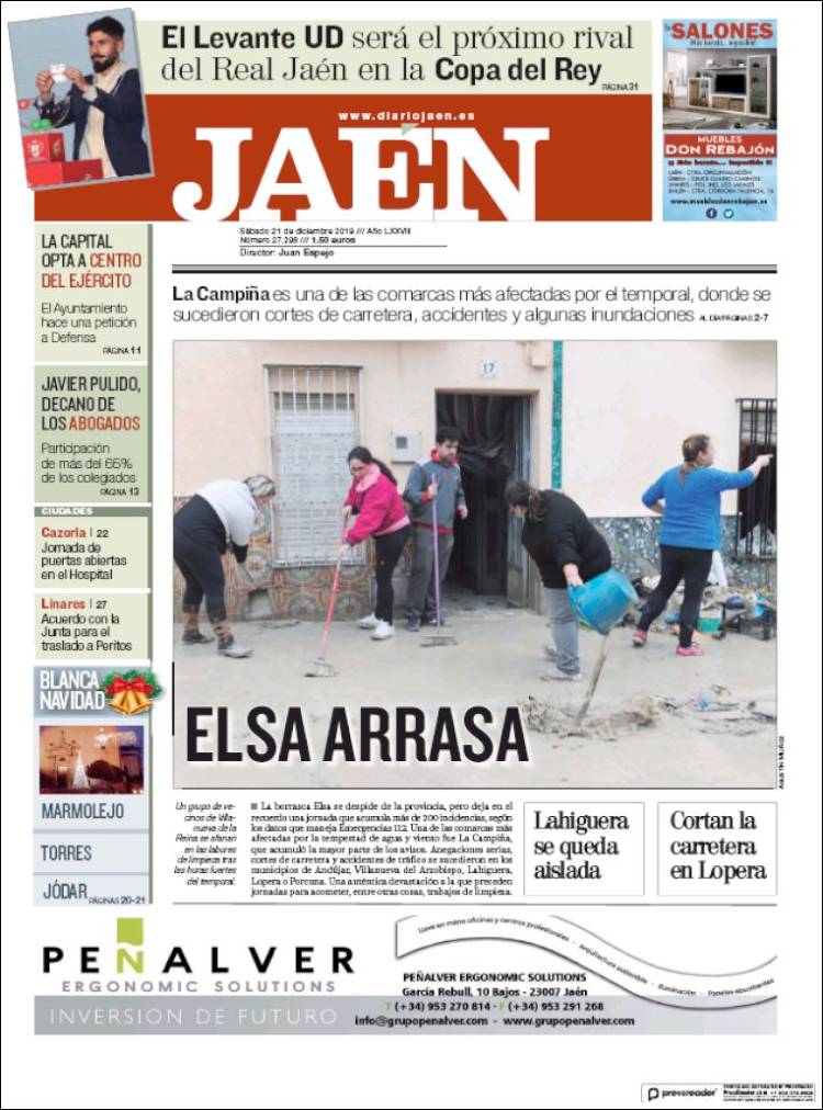 Portada de Diario Jaén (Espa&ntilde;a)