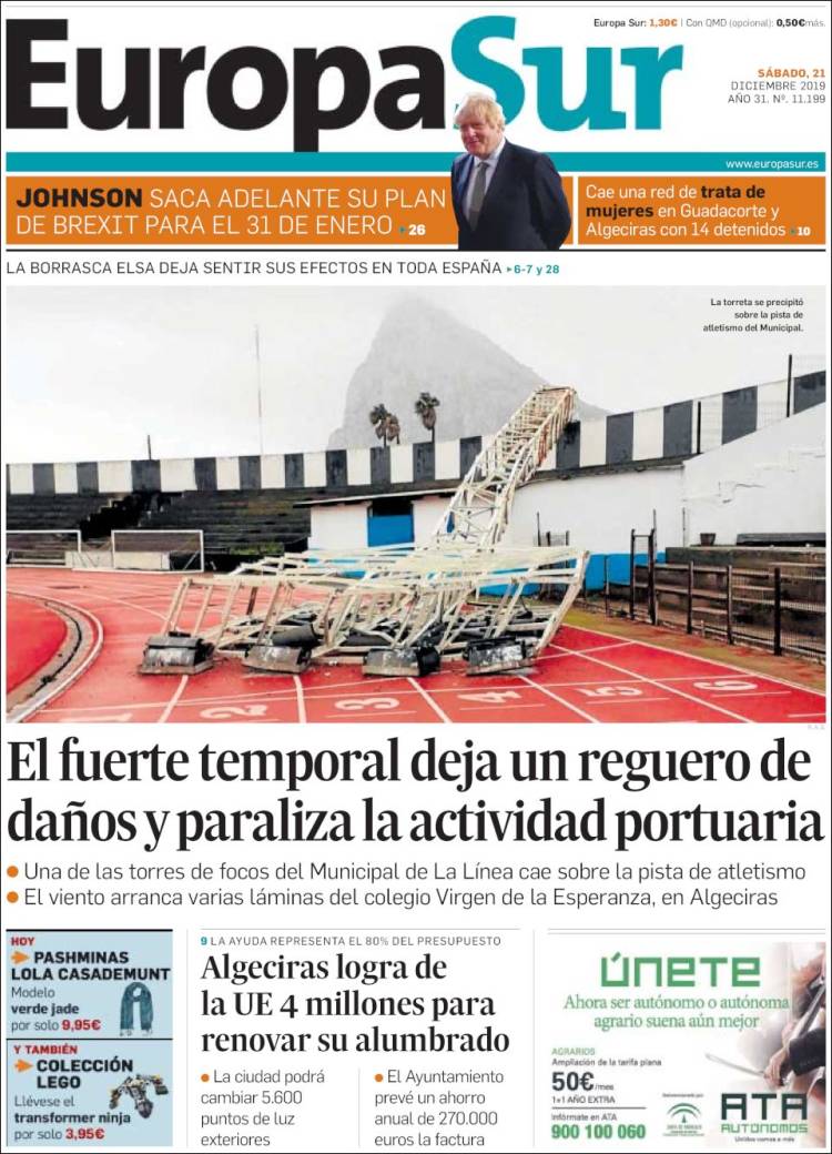 Portada de Europa Sur (Espa&ntilde;a)