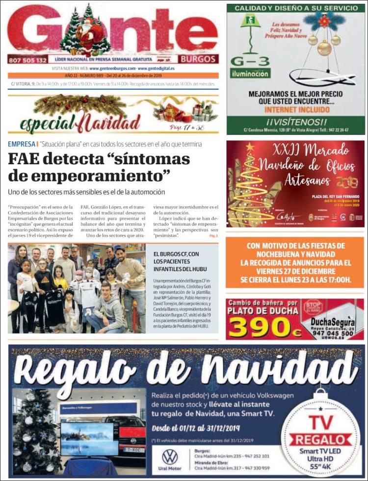 Portada de Gente en Burgos (Espa&ntilde;a)