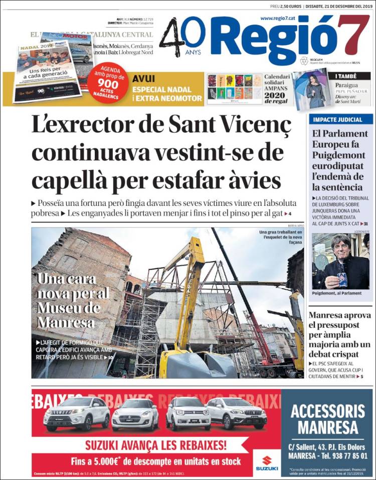 Portada de Regio7 (Espa&ntilde;a)