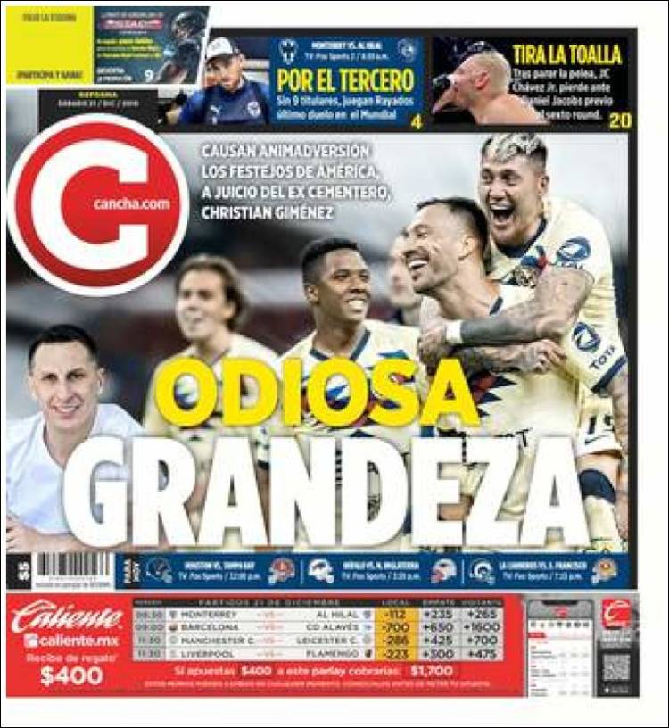 Portada de Cancha (Mexico)