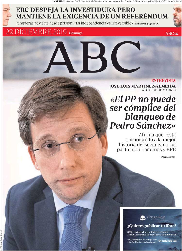 Portada de ABC (España)